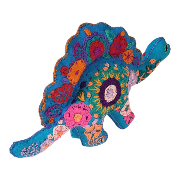 The Little Pueblo - Vente Peluche – enfant et bébé - Stégosaure, dinosaure Animalito, originaire du Chiapas, au Mexique7