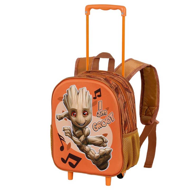 I am Groot Soundtrack-Mochila 3D com Rodas Pequena por atacado de KARACTERMANIA