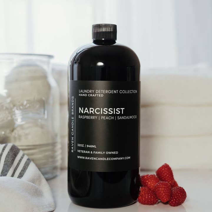 Raven Candle Company - Wholesale Laundry Detergent Powder/Pods - Narcissist Laundry Detergent0