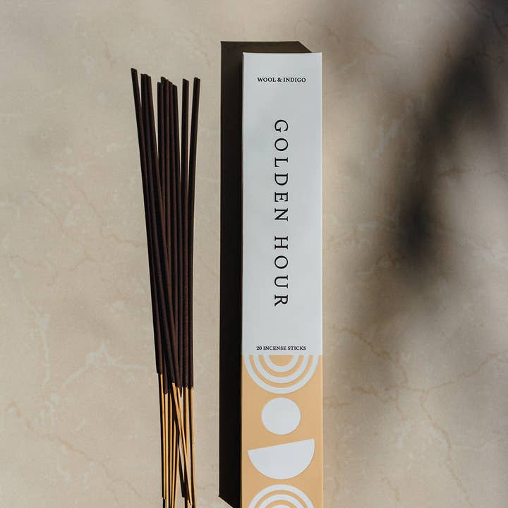Wool & Indigo - Vente Encens - Encens Golden Hour3