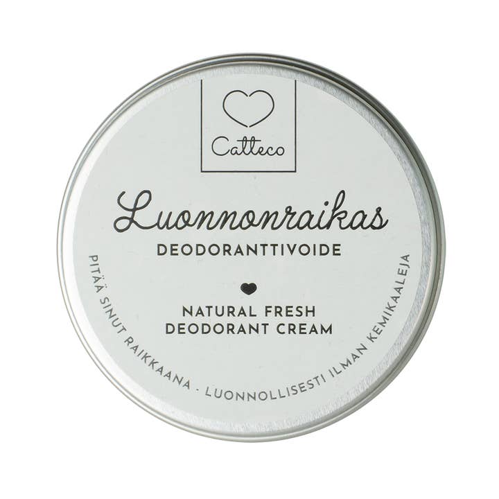 Catteco - Wholesale Deodorant - Women's - Natural Fresh Deodorant Cream1