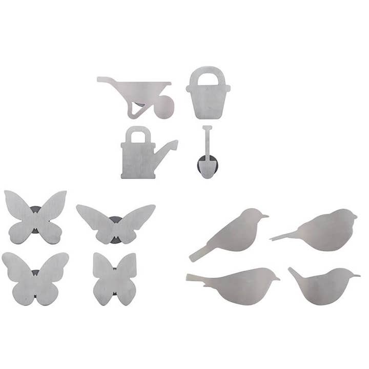 Set of 4 Magnetic Table Cloth Weights, Cast Iron for wholesale by Esschert Design USA