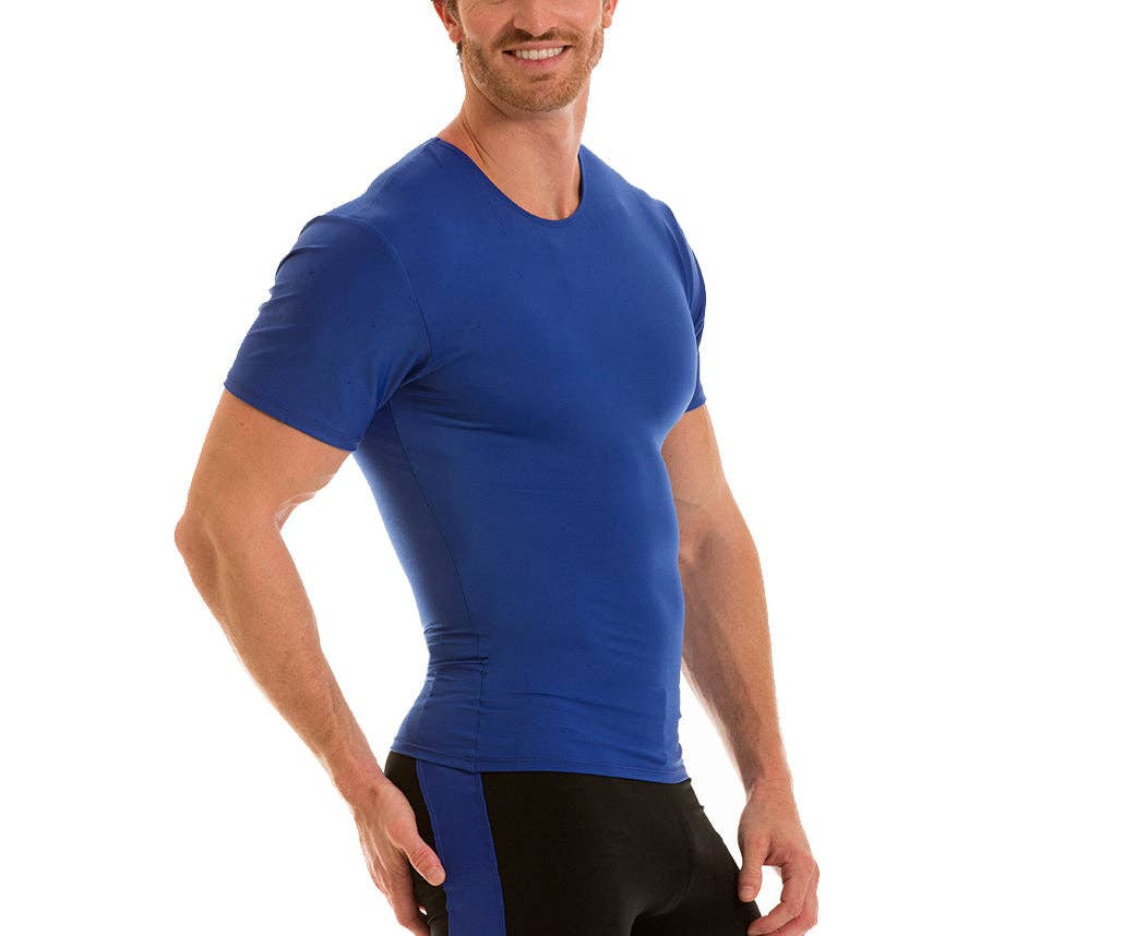 InstantFigure - Vente Haut de sport – homme - Col rond de compression Insta Slim I.S.Pro USA TA000112