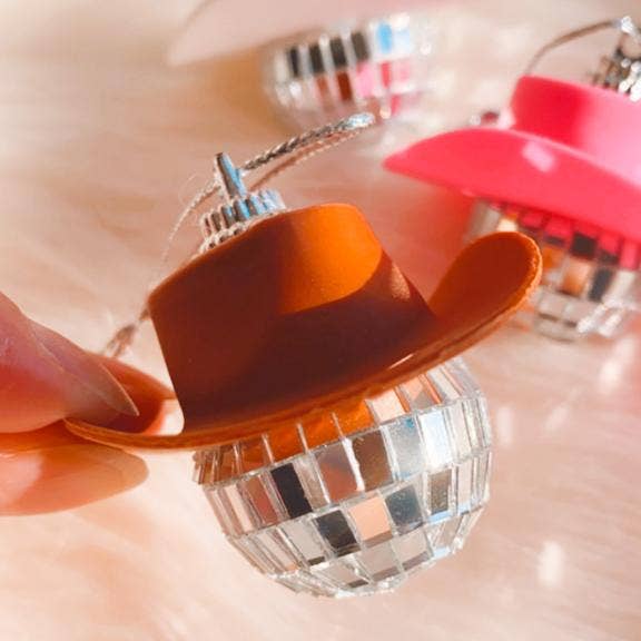 Weavey Studio - Wholesale Car Decorative Charm - Women’s - Disco Cowgirl Car Charm, Cowgirl Car mirror hanging2