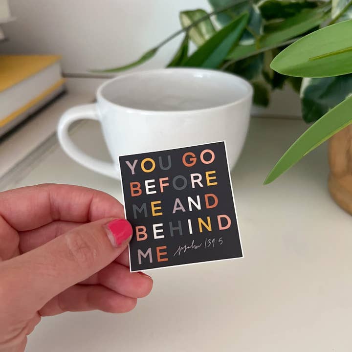 swaygirls - Wholesale Sticker - Psalm 139:5 Sticker | Christian stickers & decals1