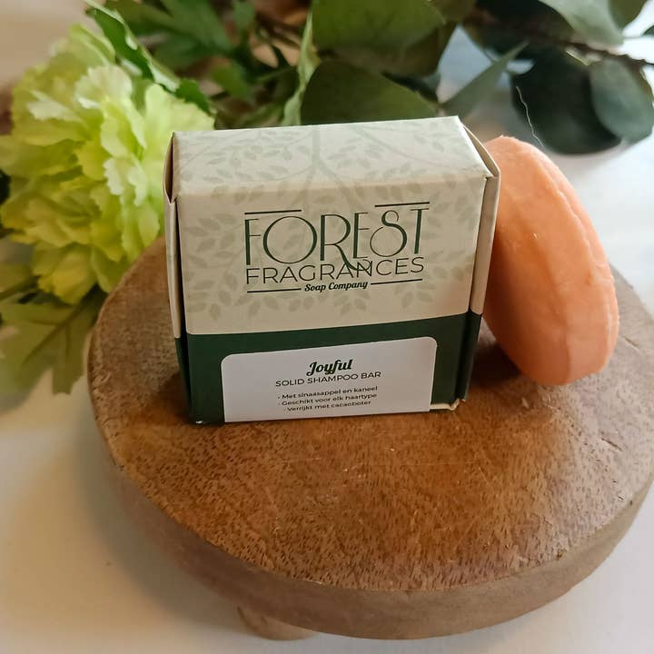 Forest Fragrances - Wholesale Shampoo Puck/Solid Shampoo - Solid Shampoo Bar - Joyful (scent: orange and cinnamon)3