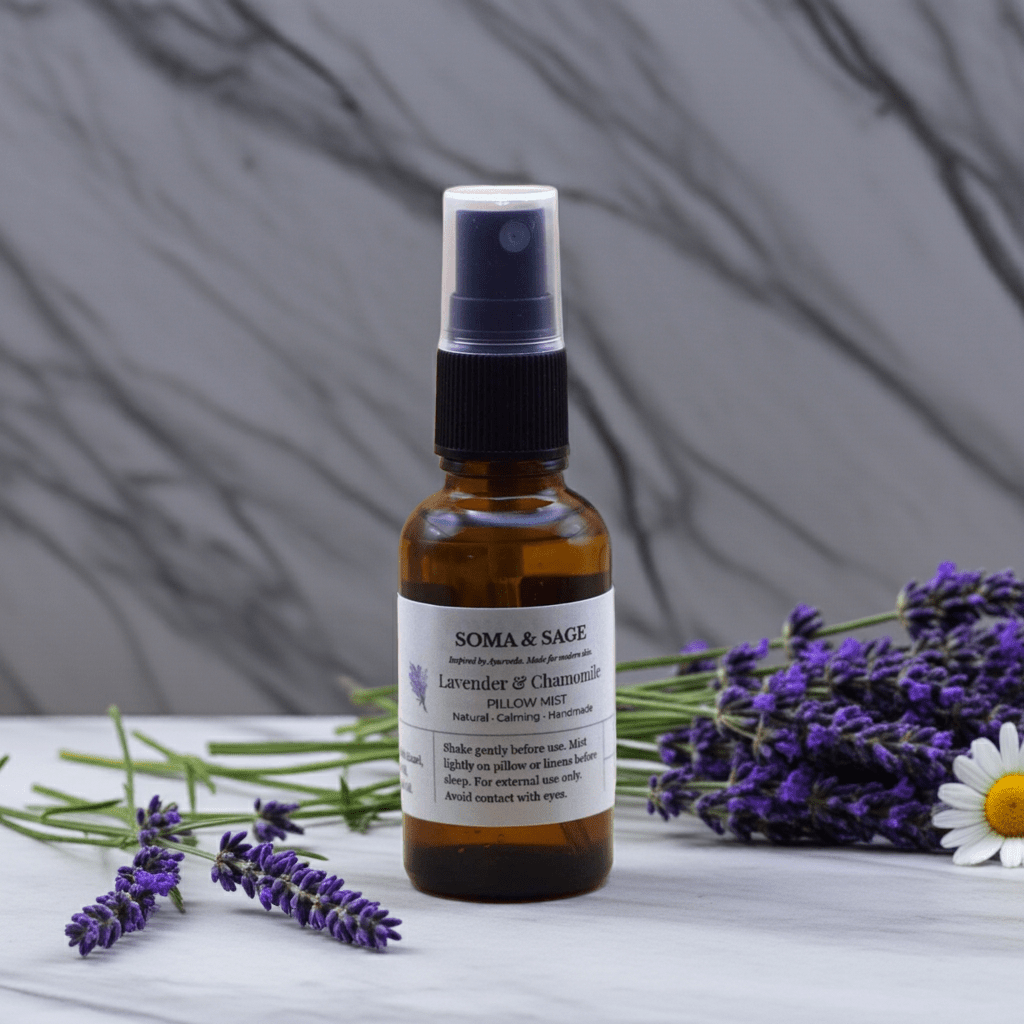 Soma & Sage – wholesale Room & linen spray – Sleep Pillow Mist | Lavender + Chamomile | 30ml Spray0