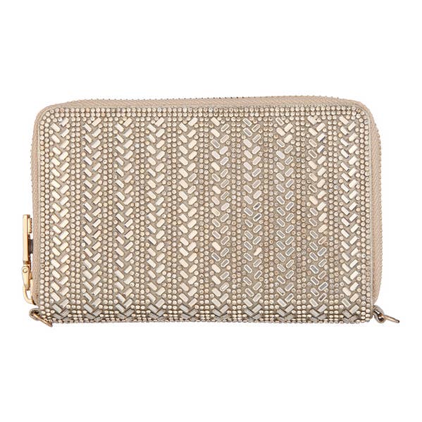 Carteira de Noite Elegante com Strass para Senhoras por atacado de Nima Accessories Inc