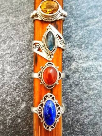 Sterling Bundle Ring $14-16 for wholesale by Ganesh Himal Trading