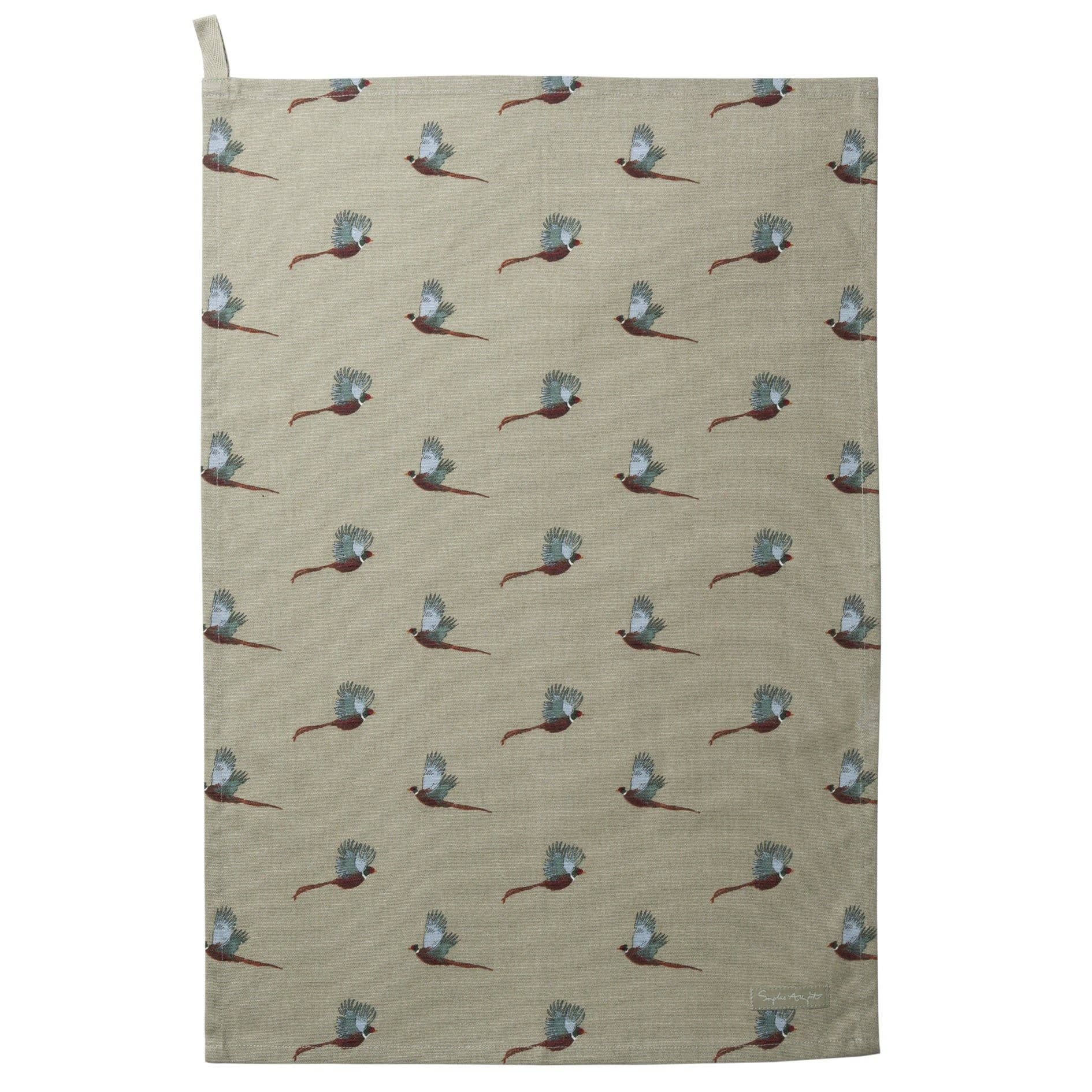 Sophie Allport - Wholesale Tea Towel - Pheasant Tea Towel0