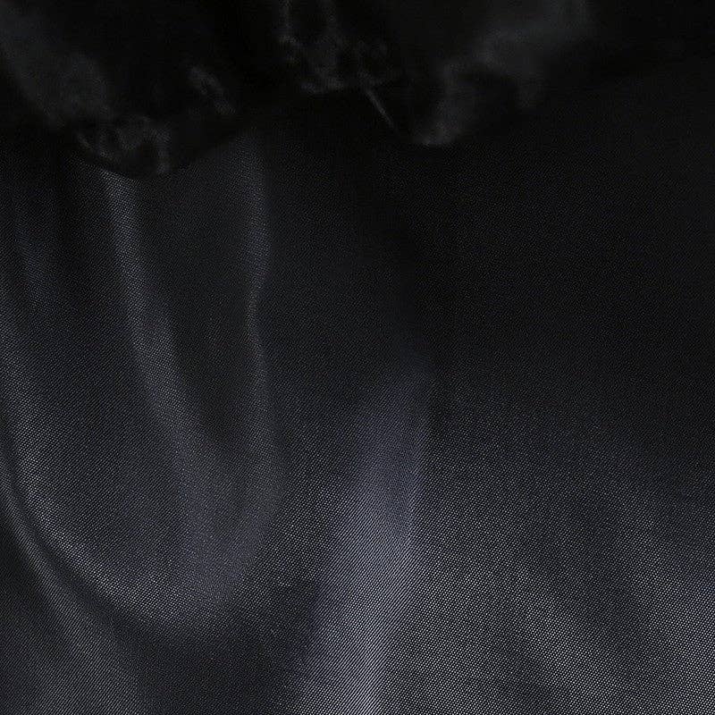 SVART Svart Mesh Hollow Out Cake Klänning För Flickor för wholesale på Faire6