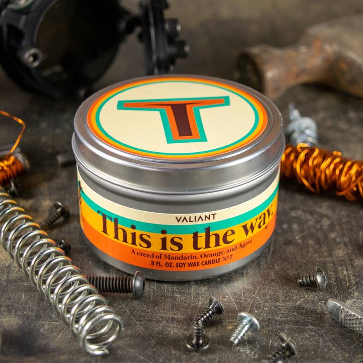 Valiant Candle - Wholesale Travel Candles - This is the Way Candle1