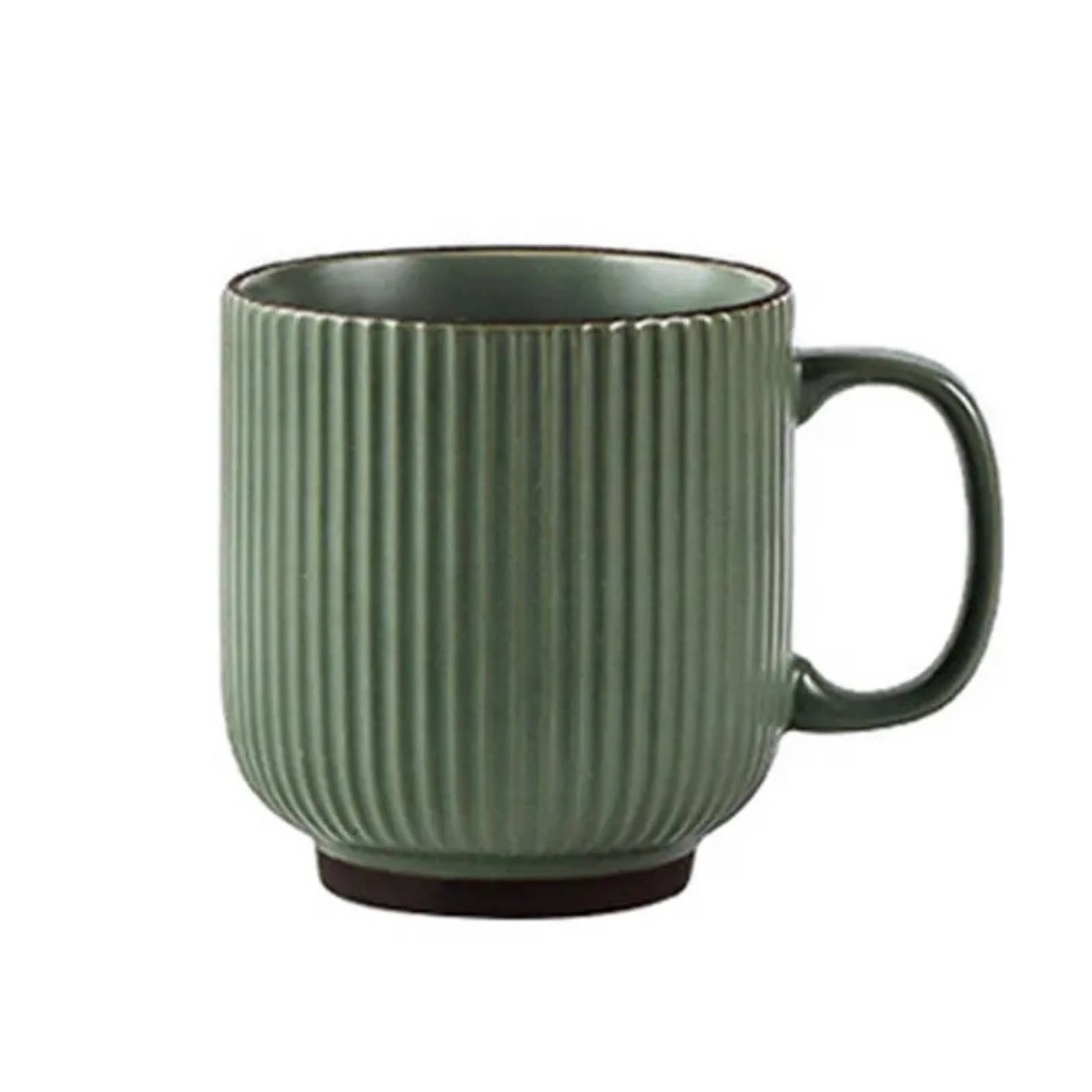 The Arinna Collection LLC - Wholesale Coffee Mug - Coffee Mug with Striped Modern Vintage Nordic Style-12 oz 1