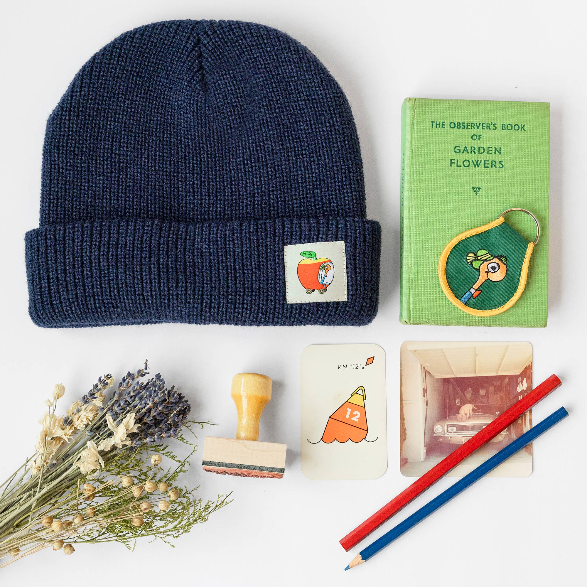 Three Potato Four - Wholesale Beanie - Unisex - 3P4 x Richard Scarry® - Apple Car Beanie2
