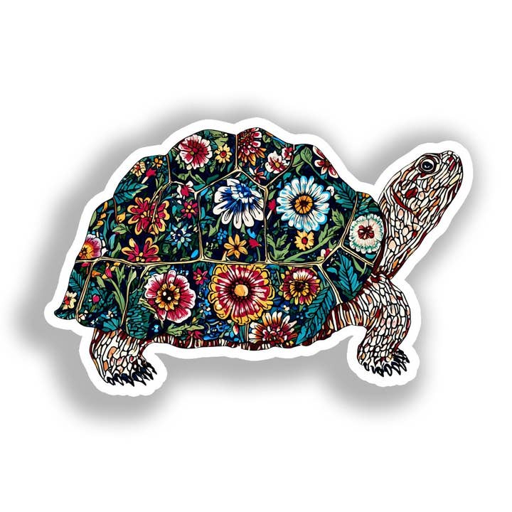 Skildpadde Klistermærke # A018404 for engroshandel hos Yoonek Graphics