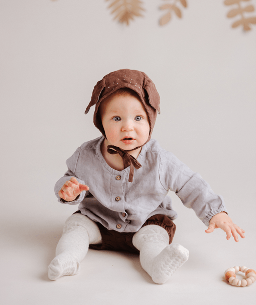 Olie the Curious - Wholesale Tights - Kids - Flying With Owls Crawling Tight3