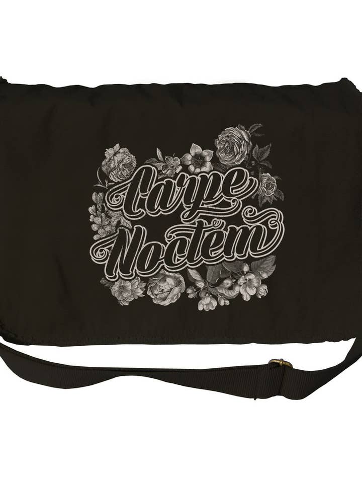 Bolsa Mensageiro Carpe Noctem por atacado de Boredwalk