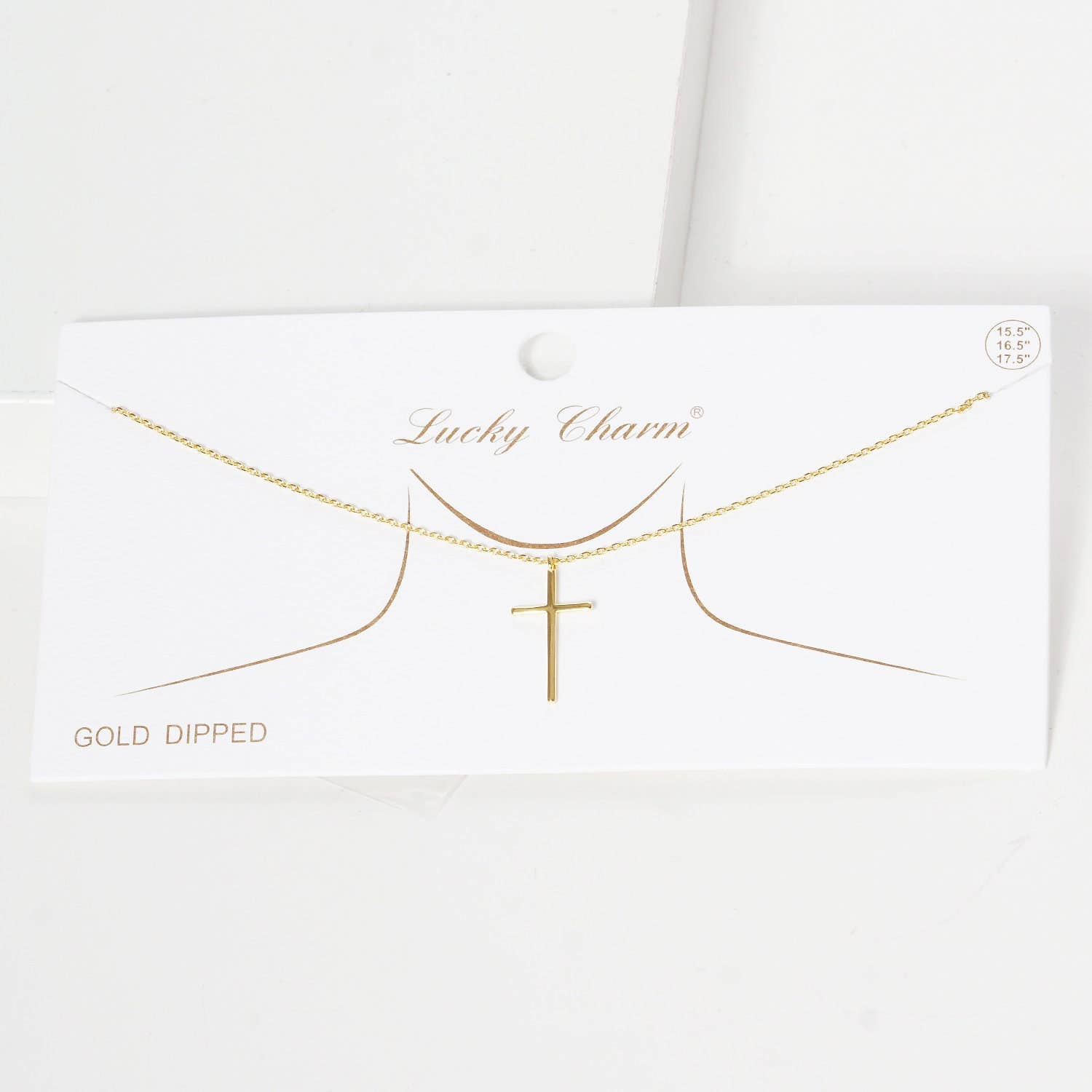 OHBOOBA DESIGN – Colar pingente/pendente por atacado – Colar Cruz Cristã Ouro1