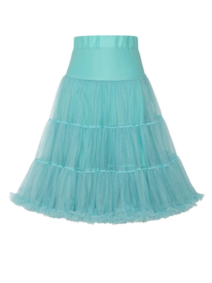 Dolly & Dotty - Wholesale Dress - Women's - Fluffy Petticoat in Turquoise