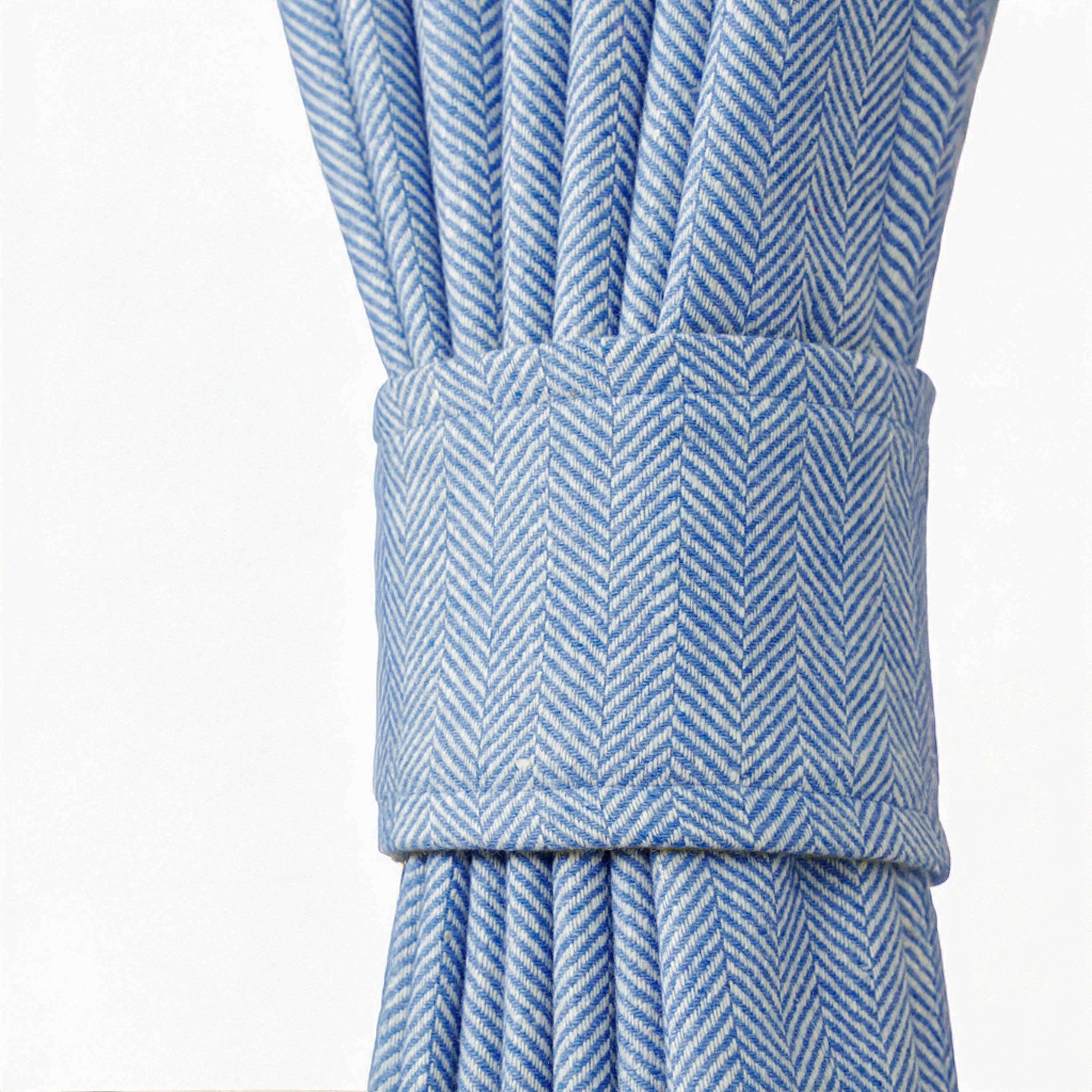 Amore Beauté - Vente Rideaux - Rideaux en laine sur mesure - Doubles couches thermiques, panneaux de fenêtre isolés, rideaux de luxe faits à la main avec languettes en cuir et boutons-pression6