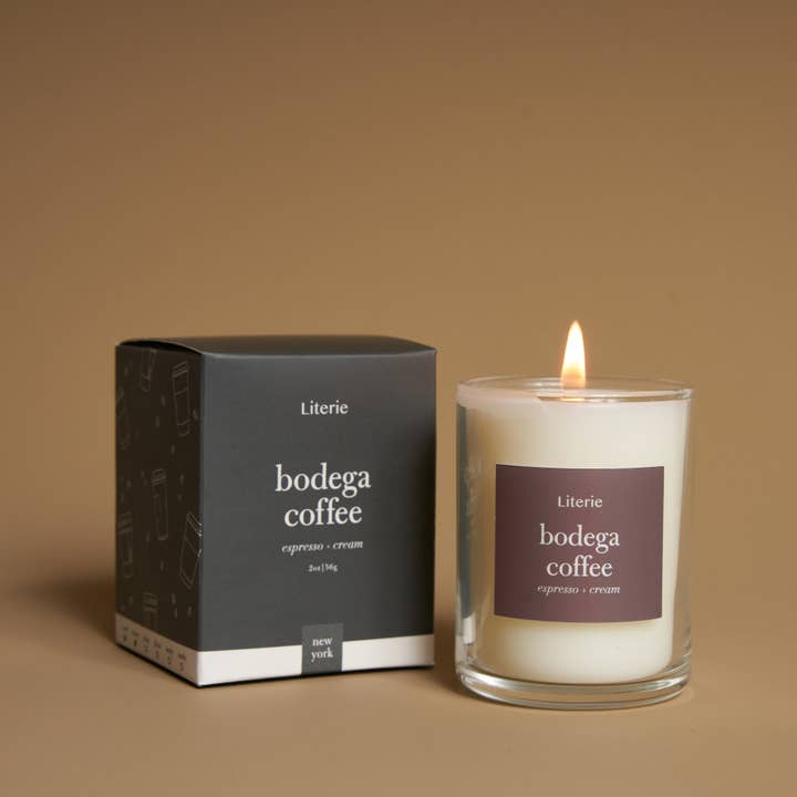 Literie - Wholesale Jar/Filled Candle - Bodega Coffee Jar/Filled Candle