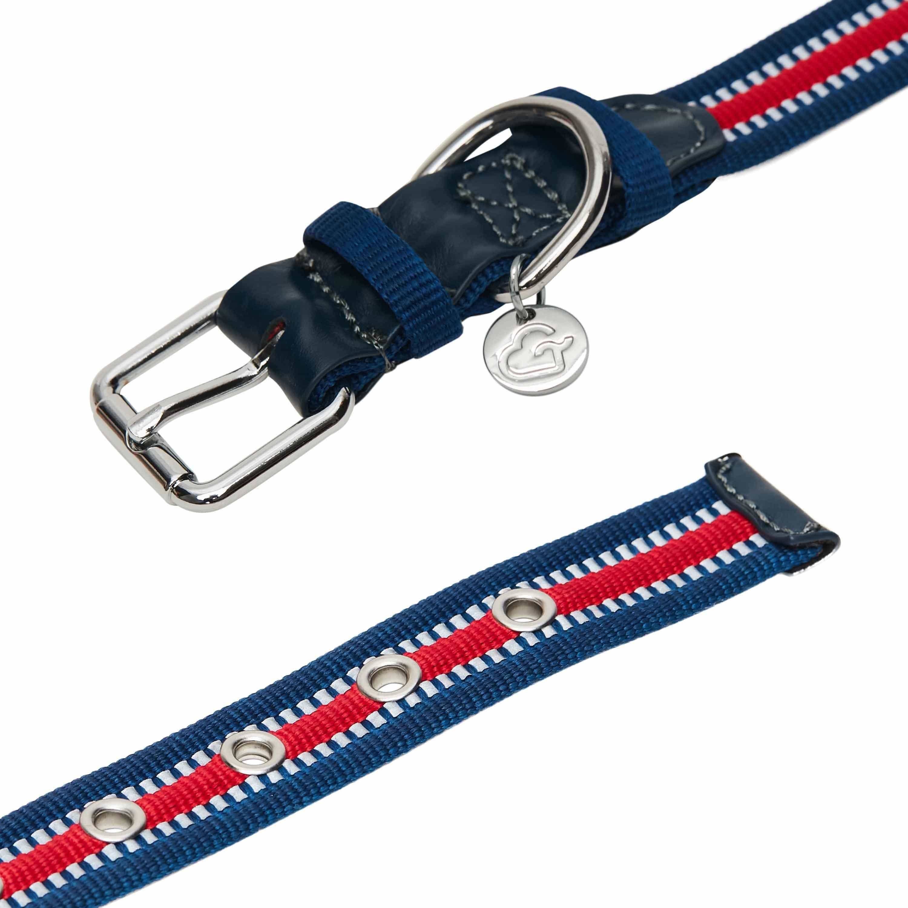 Blueberry Pet – wholesale Halsband - Hund – 3M Reflekterande Randig Hundhalsband – Hållbart & Stilfullt17