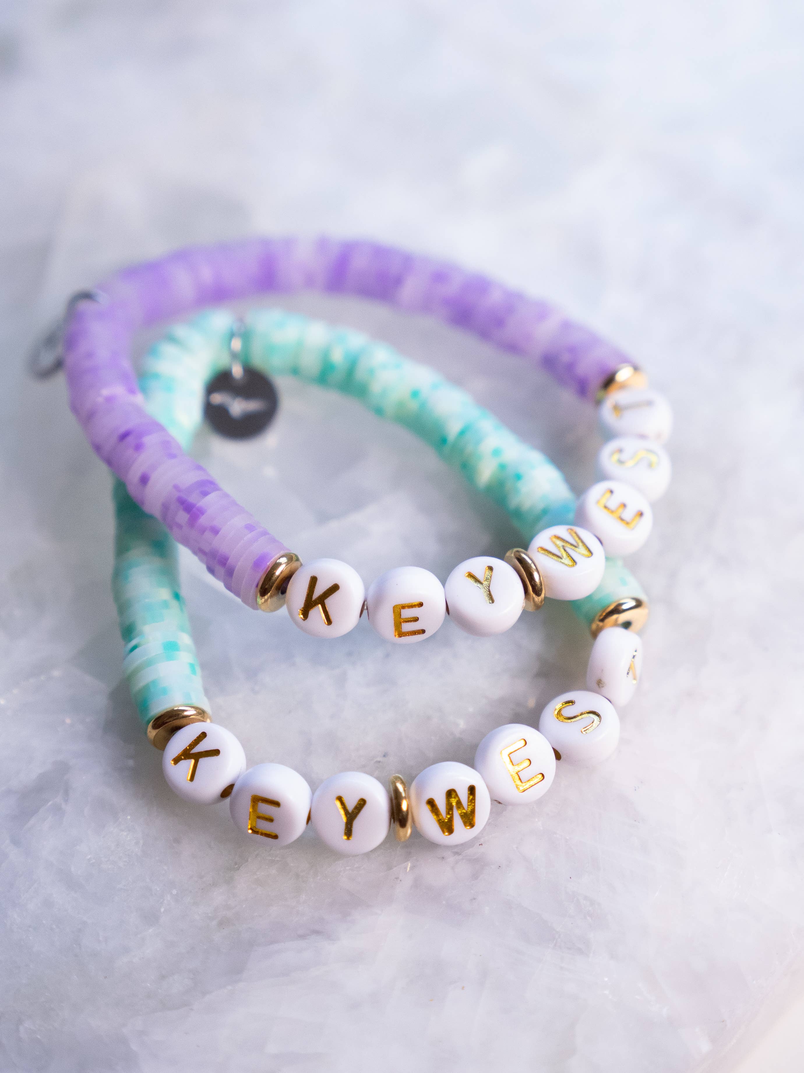 Haven - Wholesale Beaded Bracelet - Kids - Customizable Letter Bracelet - Polymer Clay - Kid Size12
