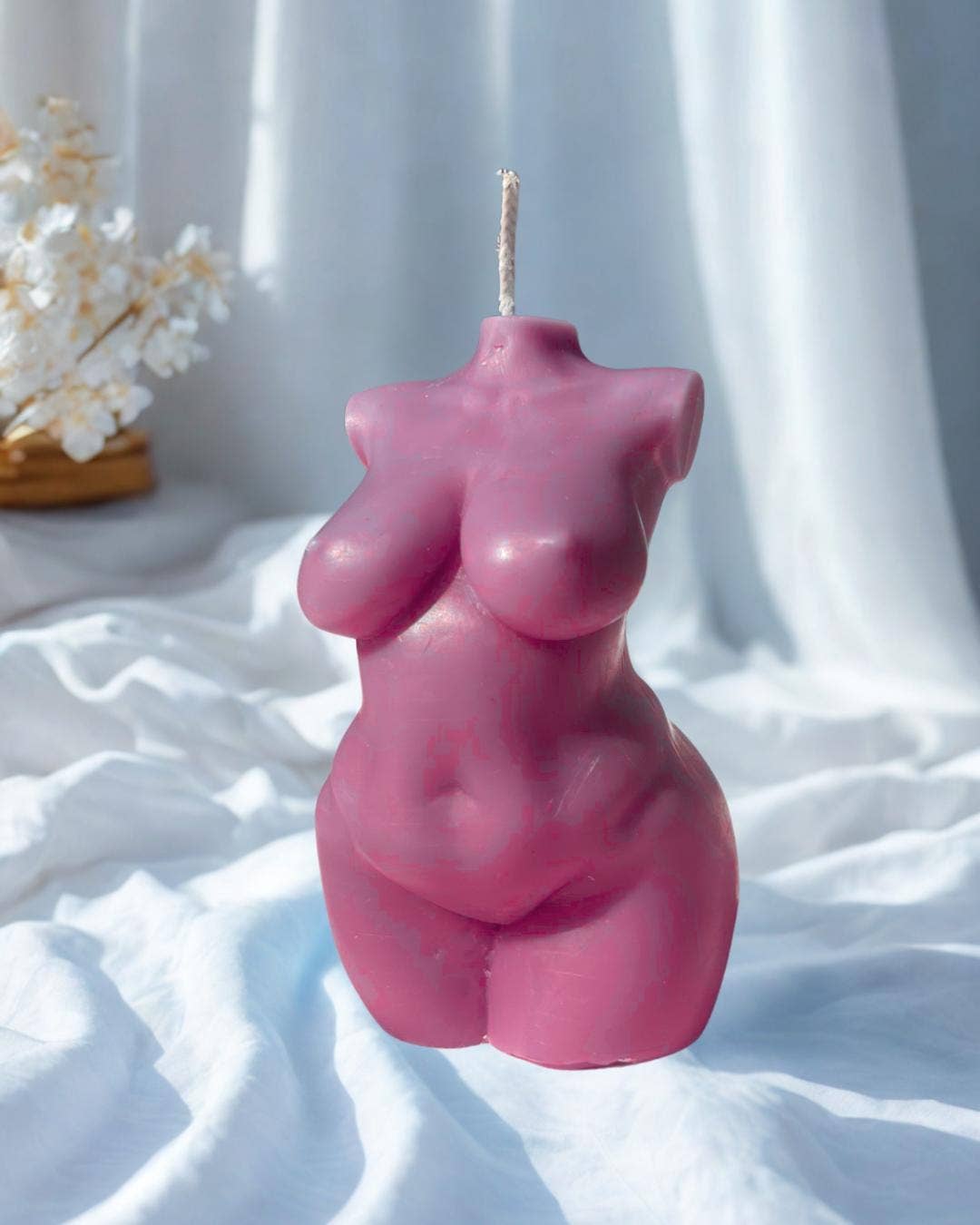 Beauty and the Moon - Wholesale Novelty Candle - Plus Size Goddess Beeswax Female Body Candle6