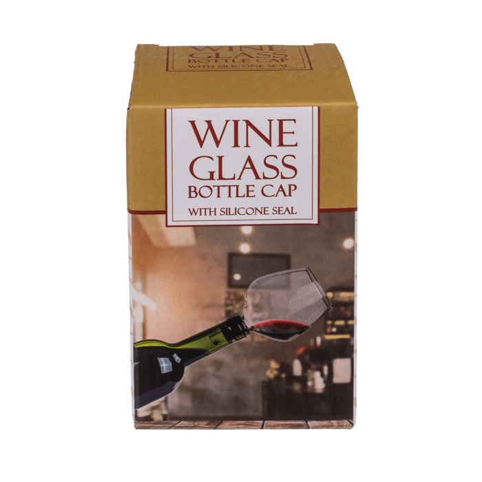 Out of the blue KG - Wholesale Wine Glass - Glass bottle cap with silicone seal, Wine Glass,2