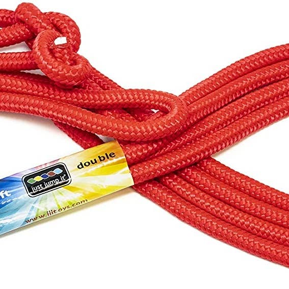 Red 16 Ft Jump Rope - Rainbow By Just Jump It for wholesale by Frustration Free Solutions