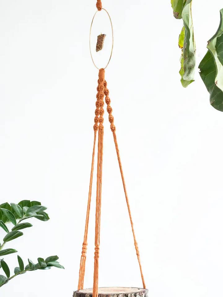 Crystal Hanging Shelf for wholesale by Knotted Vines