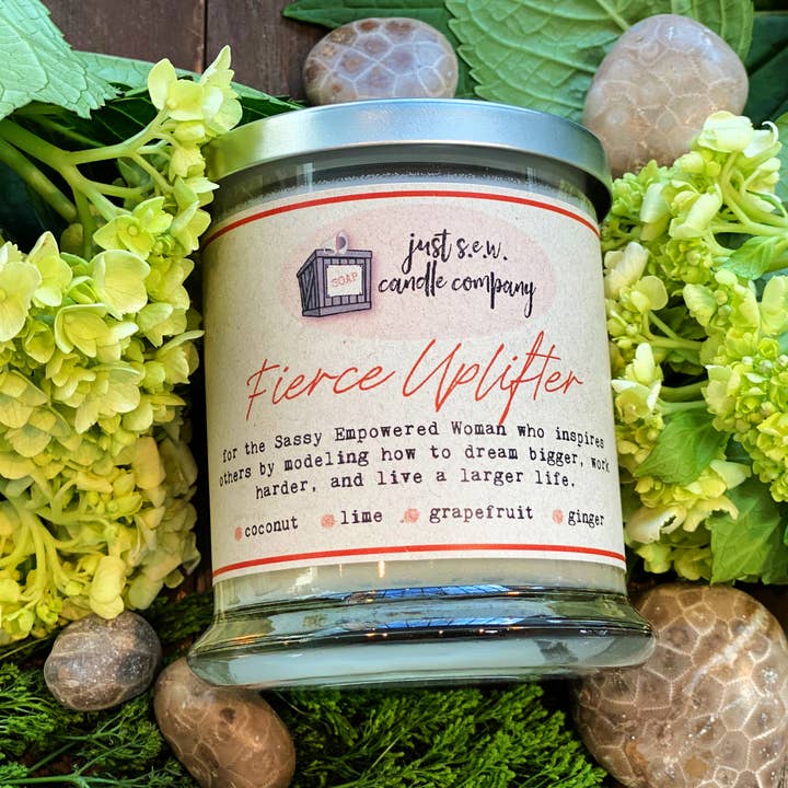 Fierce Uplifter for wholesale by Just SEW Candle Co