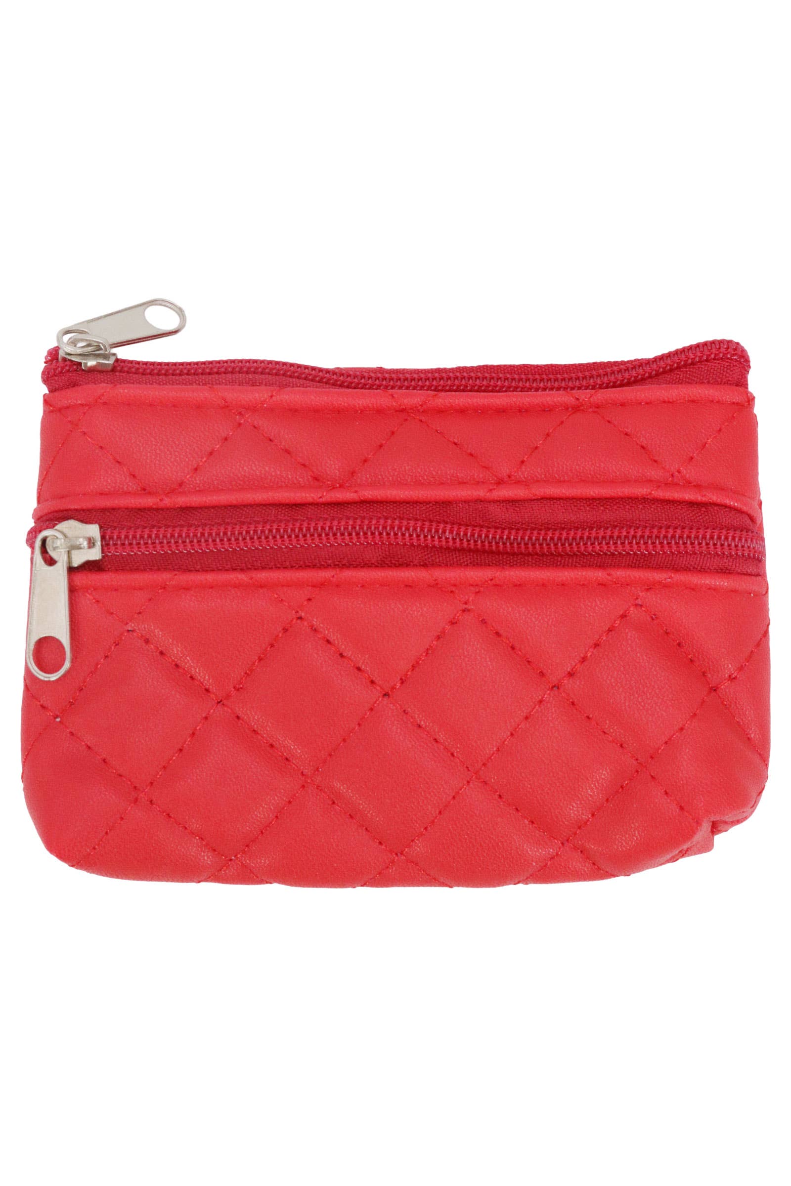 ASSORTI Porte-monnaie matelassé à double fermeture éclair en vente sur Faire8
