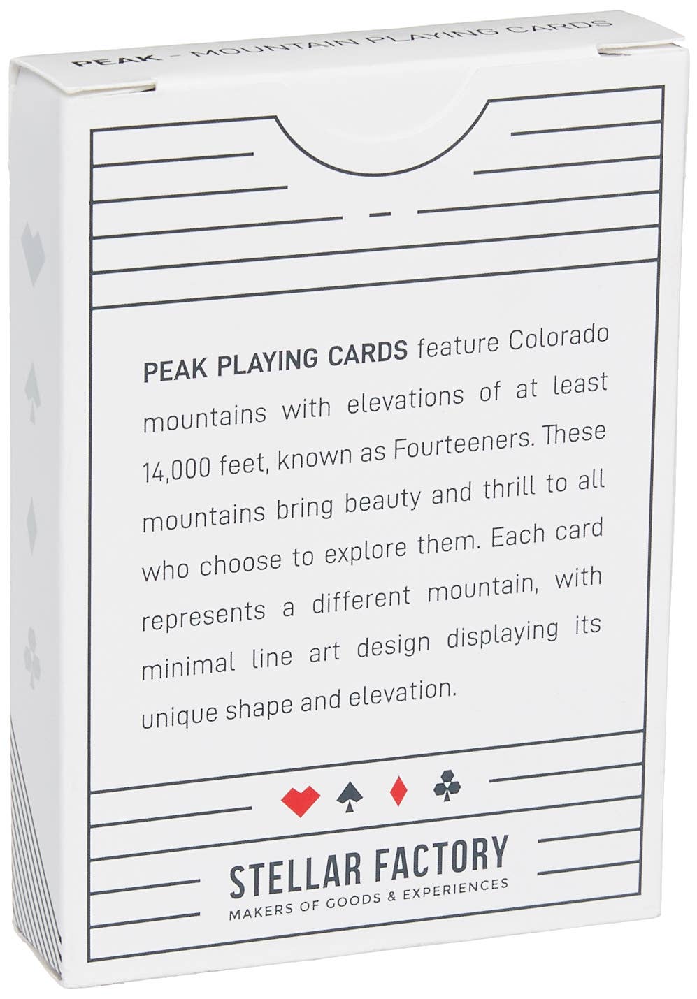 Stellar Factory - Wholesale Playing Cards - PEAK: Mountain Playing Cards7