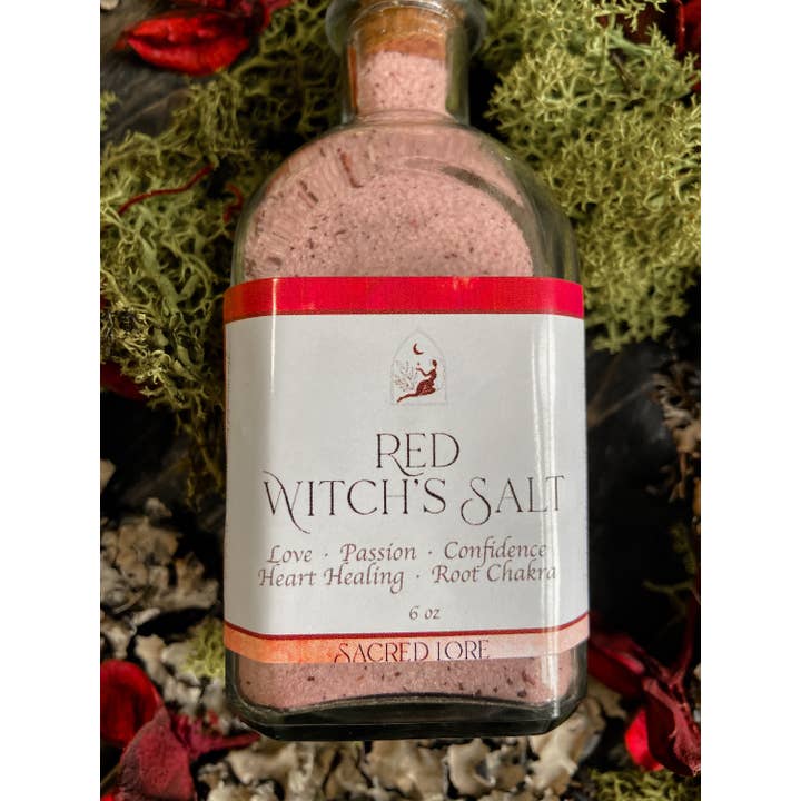 Sacred Lore – Großhandel Meditationszubehör – Rotes Hexensalz, Liebeszauber, Selbstliebesritual2