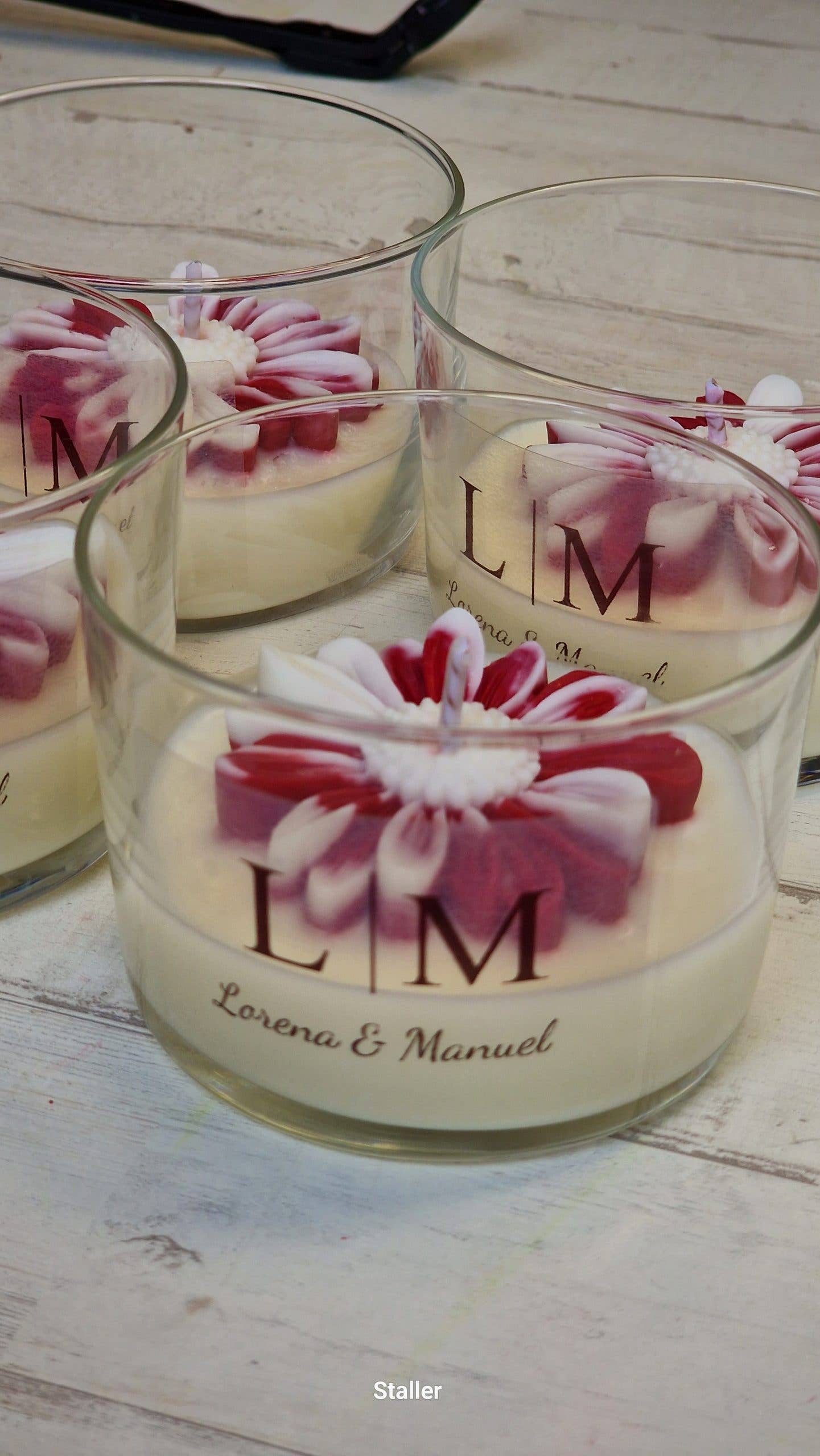 Staller - Wholesale Jar/Filled Candle - Handmade Candle Made With Soy Wax In Glass Jar