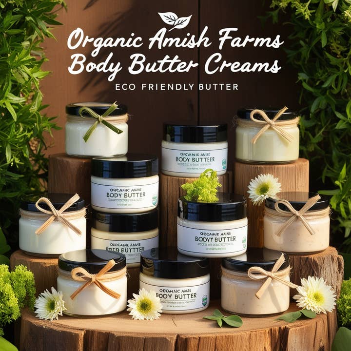 Beautique Goals – wholesale Kroppsbalsam/Smör – Ekologiska Amish-gårdar Naturliga Kroppssmörkrämer