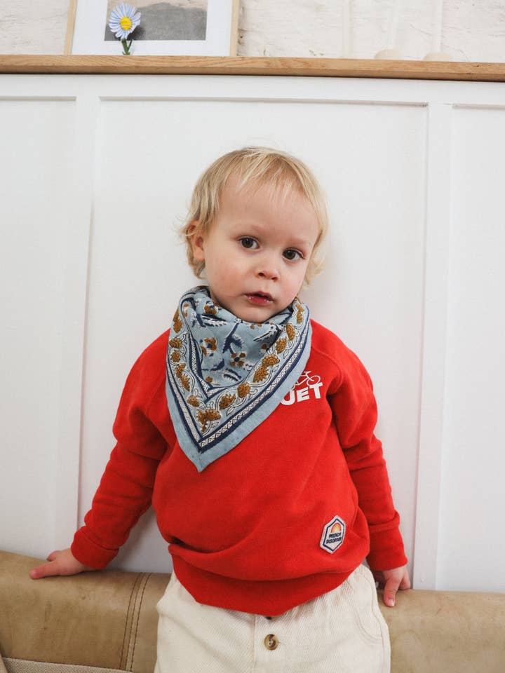 Baby, Child Scarves Delhi Cornflower 50 cm for wholesale by SO FAMILY