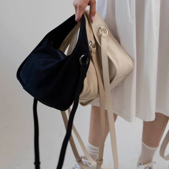 TIEFENBACHER LEHMANN - Wholesale Shoulder Bag - Women's - BRIOCHE BAG midi midnight4