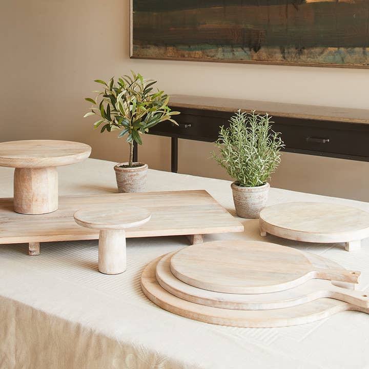 Charlotte Wood Oblong Serving Board for wholesale by CG Hunter