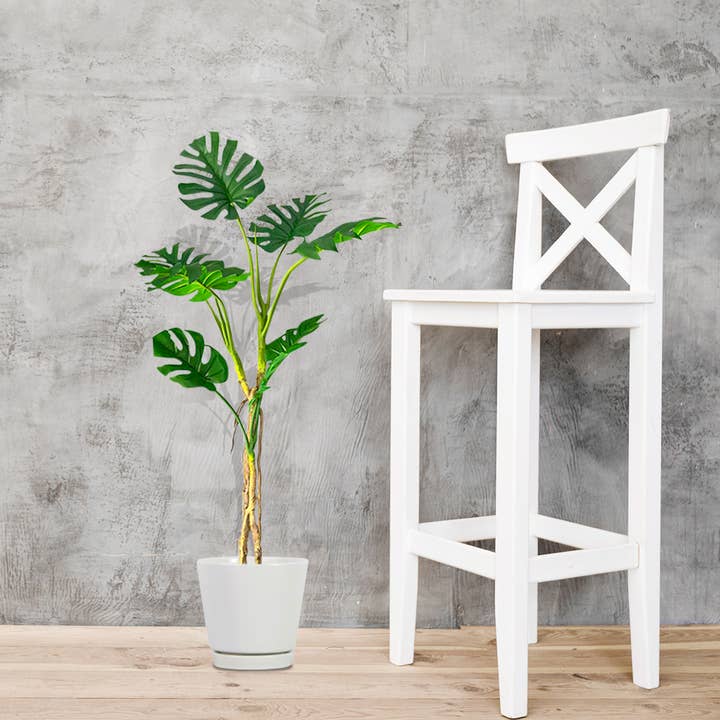 SOGA International Pty Ltd - Wholesale Artificial plant - SOGA 160cm Tropical Monstera Palm Artificial Plant Tree8