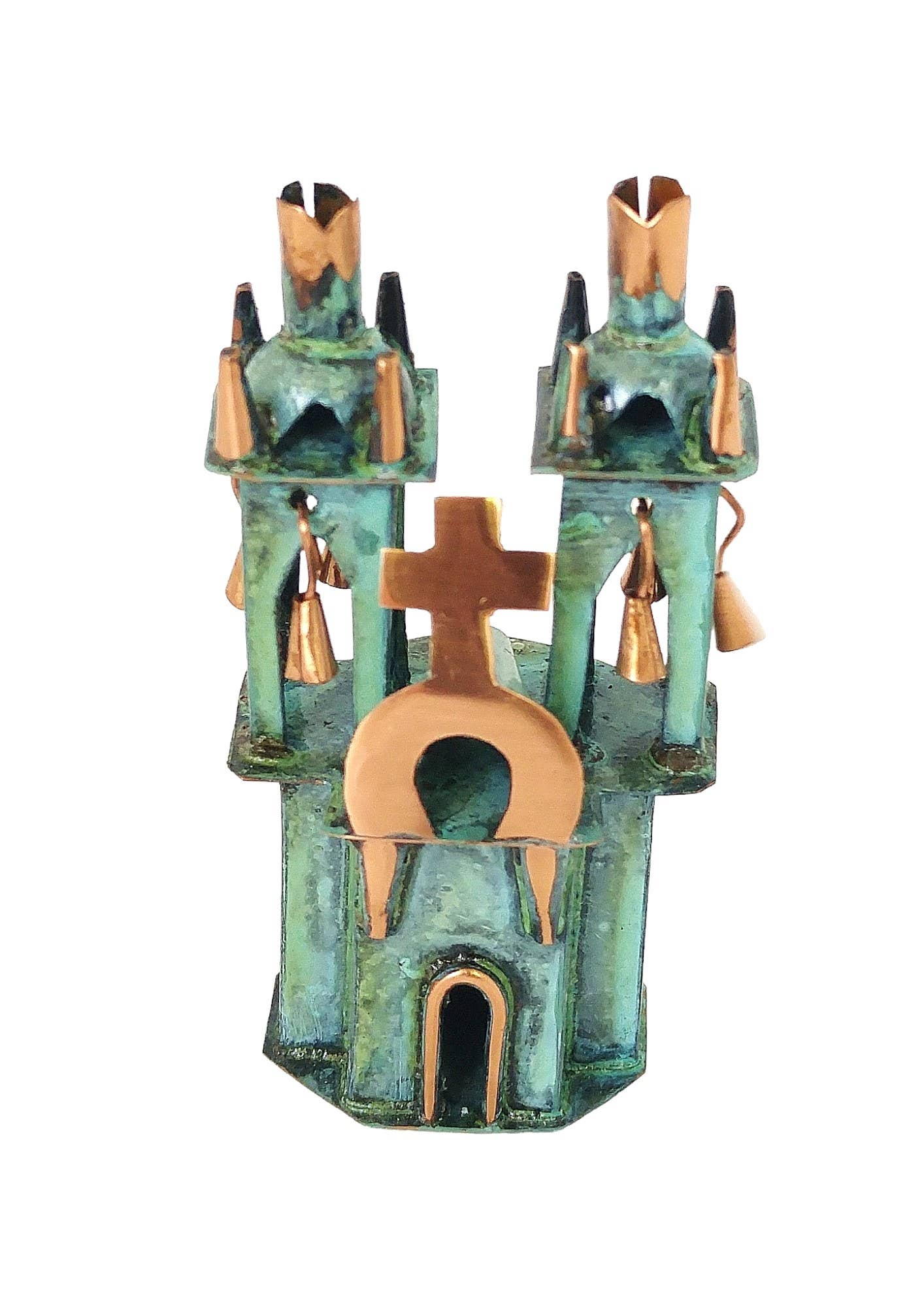 Sedona Spirit - Wholesale Decorative Tabletop Object - Copper Church - Medium0