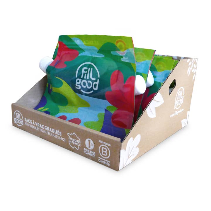 Squiz & Fillgood - Wholesale Food Storage Wrap/Bag - Reusable bulk bags big cap (20 units)4