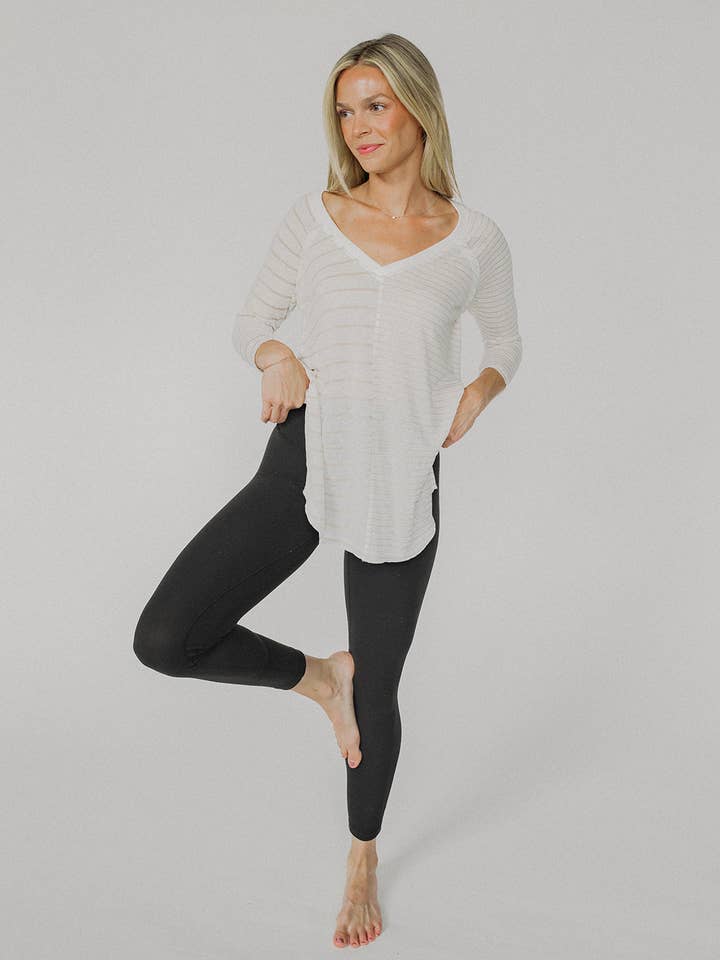 Summer Camp – wholesale Tunic – Women’s – Breezy Mornings Striped Raglan7