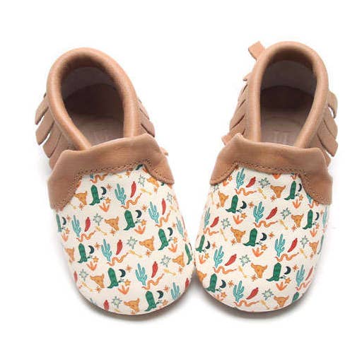 Ranch Raised ® - Wholesale Booties - Baby - Boot Mocc - The Dry Creek print