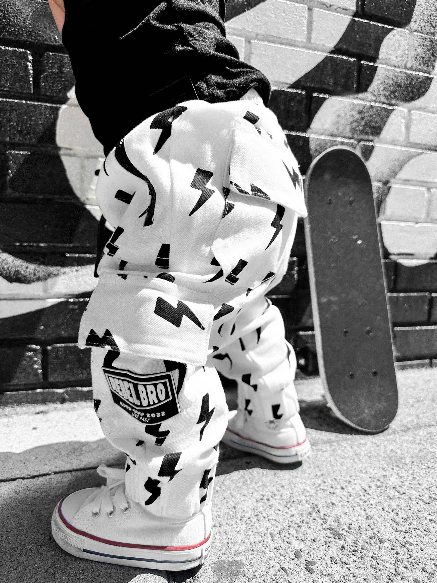 Rebel Bro - Wholesale Pants - Kids - Rebel Cargo Pants in Bowie1