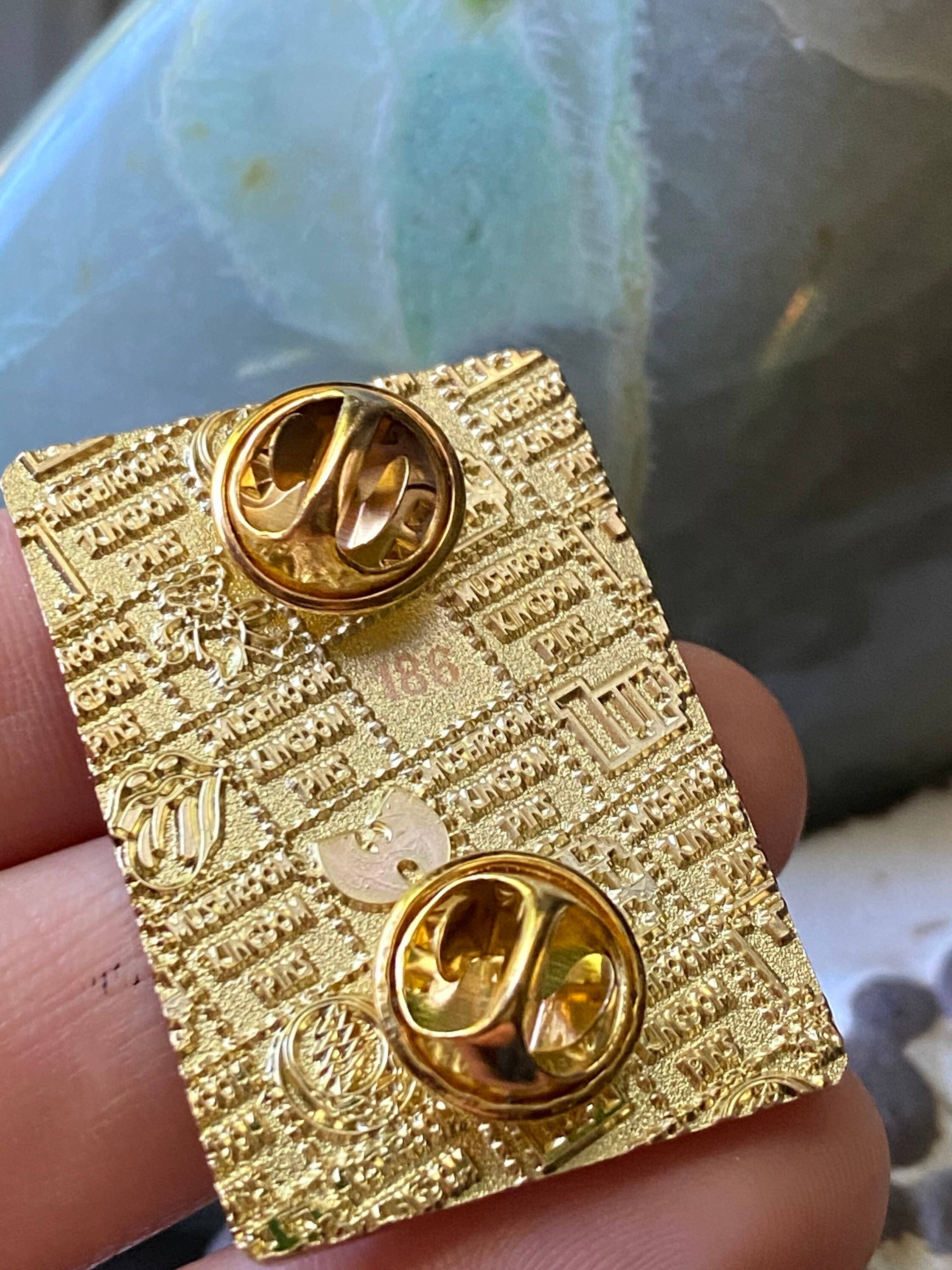 Mushroom Kingdom Pins - Wholesale Lapel Pin/Button - DJ Pika Trading Card Hat Pin – 1.5" 1