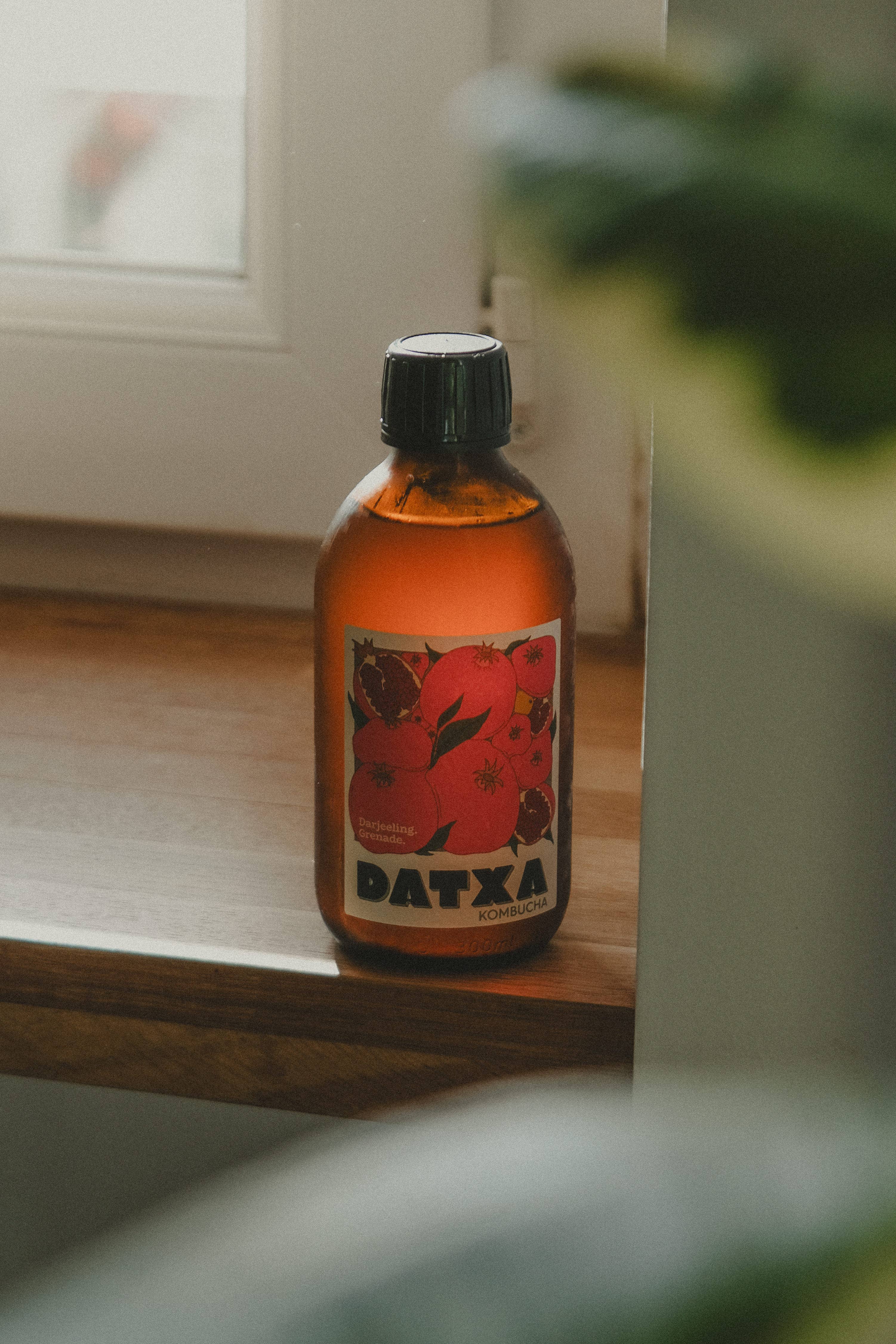 Datxa Kombucha - Wholesale Kombucha - Kombucha Darjeeling Pomegranate Bio/Organic1