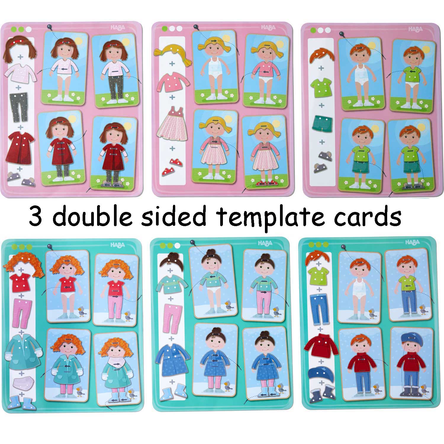 HABA USA - Wholesale Classic Toy - Kids - Dress Me Threading & Lacing Game3