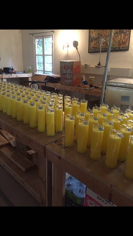 Ceridwen’s - Wholesale Jar/Filled Candle - Yellow 7 Day Prayer Candle - intellect, wisdom, knowledge3